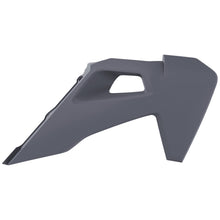 Load image into Gallery viewer, Polisport Plastics Nardo Grey radiator shroud for Hus 64-69027, motorcycle body accessory with detailed design.