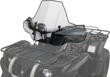 Load image into Gallery viewer, Powermadd Cobra ATV windshield with quick mount, clear windscreen for off-road protection, model 56-57021.