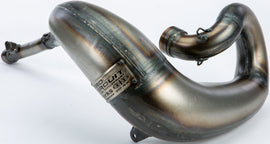 Pro Circuit Works exhaust pipe 792-0010, motorcycle exhaust system with chrome finish and durable construction.