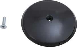 Pro-One Performance billet air cleaner cover for Harley Touring bikes, black finish, durable metal construction with Pro-One branding.