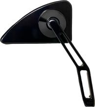 Charger l'image dans la galerie, Pro-One Performance Mini TD V2 right cut stem mirror in black, motorcycle mirror with sleek design and durable finish