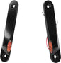 Black Pro-One Performance LED front signal lights for FLHX and FLHT motorcycles without spotlights, model 812-02103.