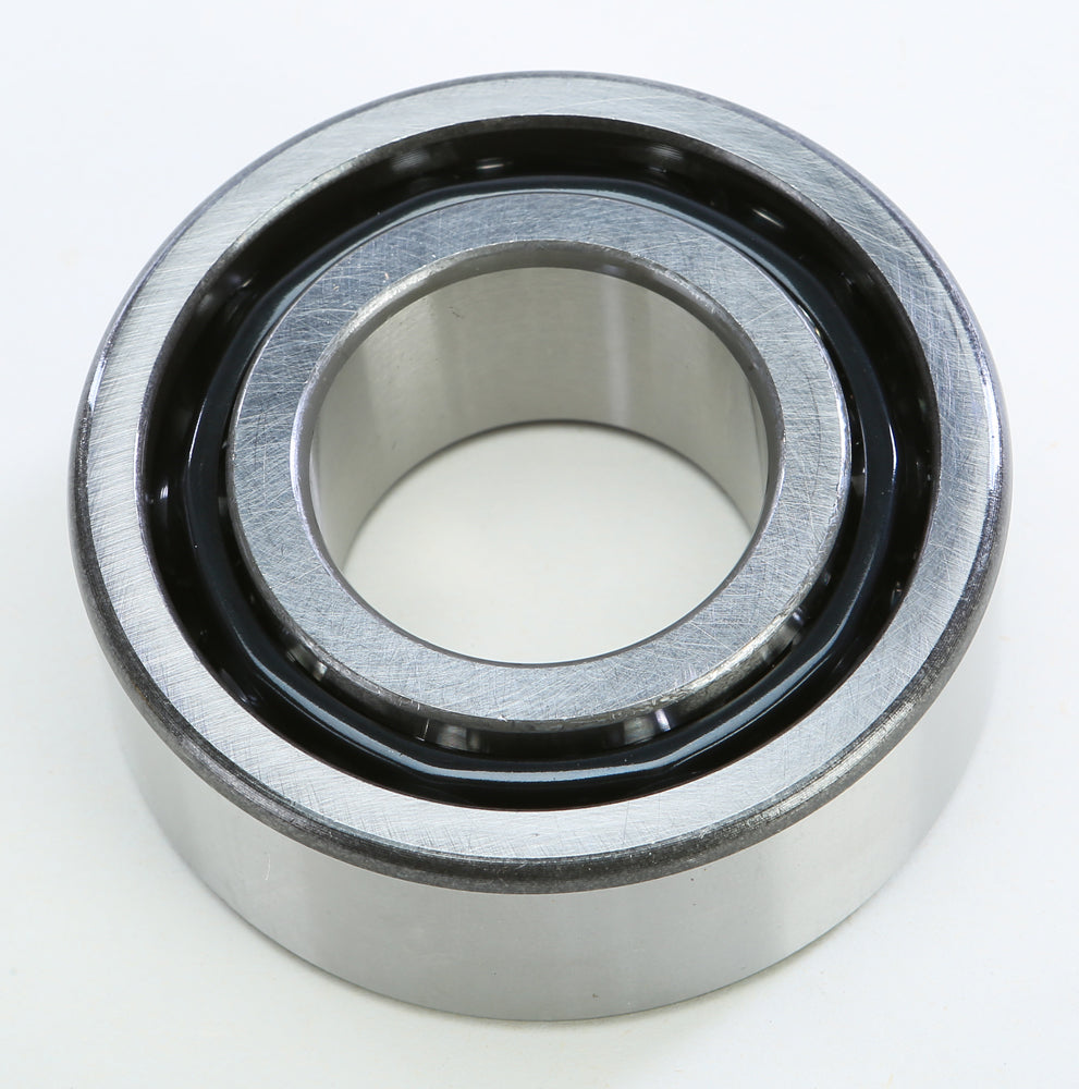 ProX Racing Parts engine crankshaft bearing 5207-1LT, showing the bearing's metal surface and internal design for motorcycle engines.