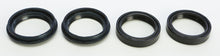 Load image into Gallery viewer, ProX Racing Parts fork seal and wiper kit for Honda and Suzuki motorcycles, 45x57x11 suspension component with durable rubber seals.