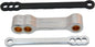 Black PSR suspension lowering link with 2.5/4.5 inch drop for Suzuki vehicles, designed for improved ride height and handling.