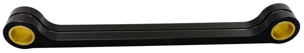 Black PSR suspension lowering link with 2-inch drop, designed for Yamaha vehicles, durable and easy to install.