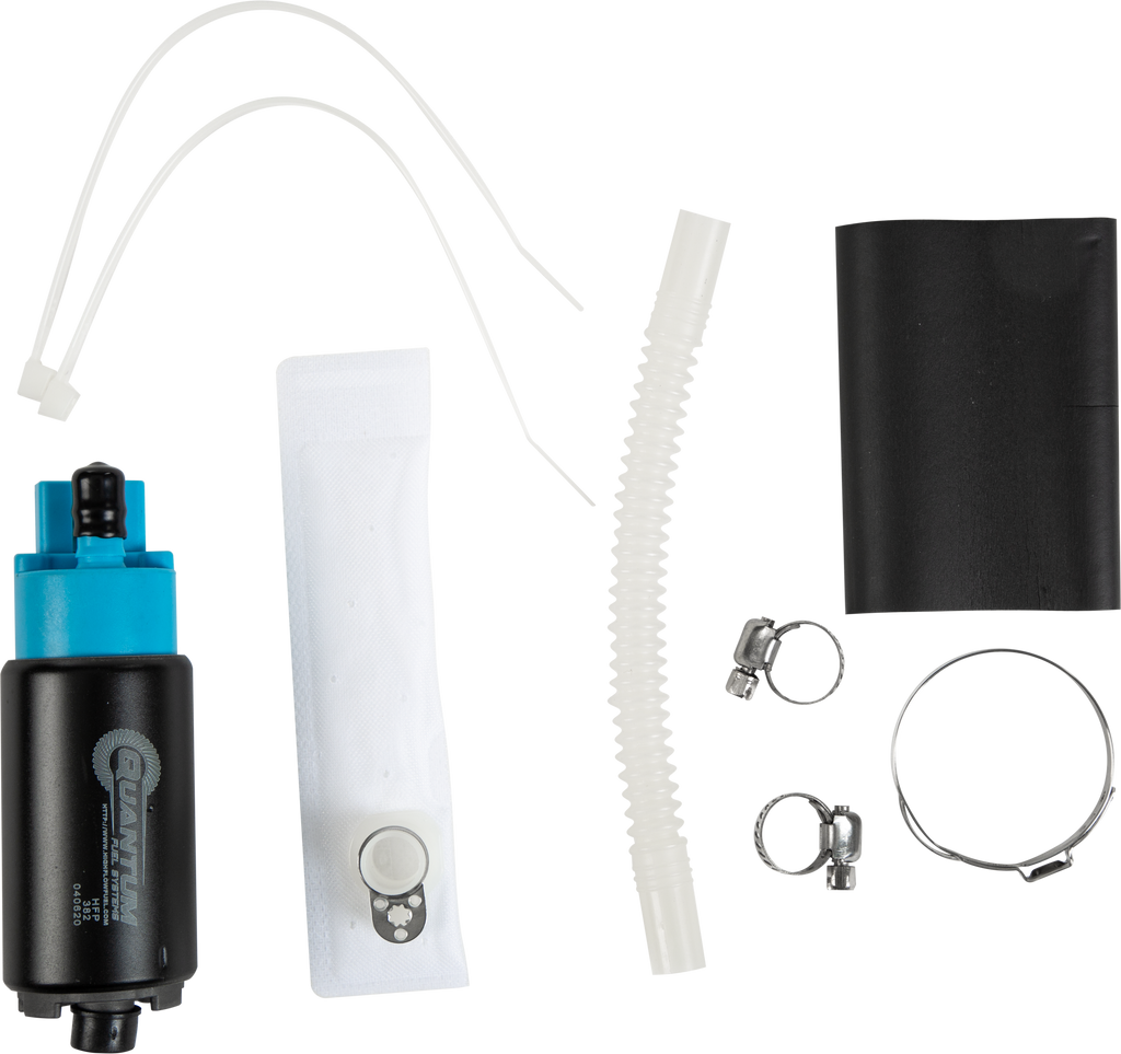 Quantum fuel pump H-D 821-03004 for Harley-Davidson, part of the intake and fuel system, shown in the image.