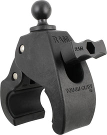 Ram Large Tough-Claw accessory with 1-inch rubber ball attachment, designed for durable mounting and secure grip.