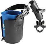 Ram Self-Leveling Cup Holder & Cozy W/Zinc Coated U-Bolt Base 71-7022