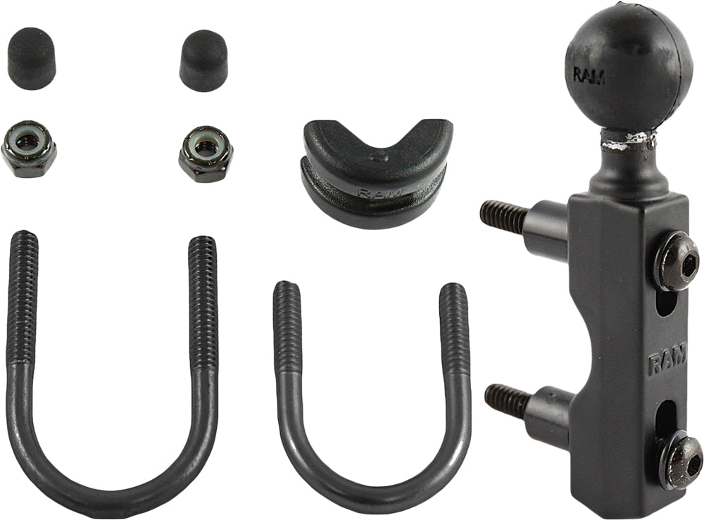 Ram Ubolt Combo Handlebar Kit accessory with U-bolts and mounting hardware for secure installation on handlebars.