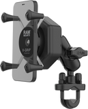 Ram X-Grip Vibe-Safe Phone Mount With U-Bolt Base Medium 71-7069
