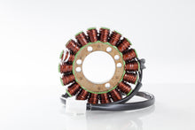 Load image into Gallery viewer, Ricks Motorsport Electric Stator 27-21214 for electrical motorcycle or ATV engine, showing the coil and mounting plate.