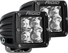 Load image into Gallery viewer, Pair of RIGID Industries D-Series Pro Spot LED lights with standard mounts for off-road illumination.