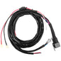 RIGID Industries harness for 3-wire LED lights, mounted on brackets, showing electrical wiring and connection components.