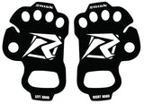 Risk Racing Palm Protectors Ultra Thin Black Sm/Md 05-1102
