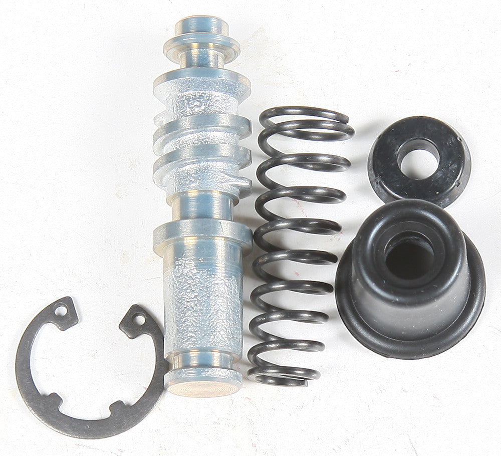 Shindy front master cylinder kit for brake system, includes components, in black finish with detailed fittings.
