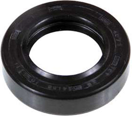 Shindy Oil Seal 12-1319 gasket with black rubber exterior and metal inner ring for machinery sealing applications