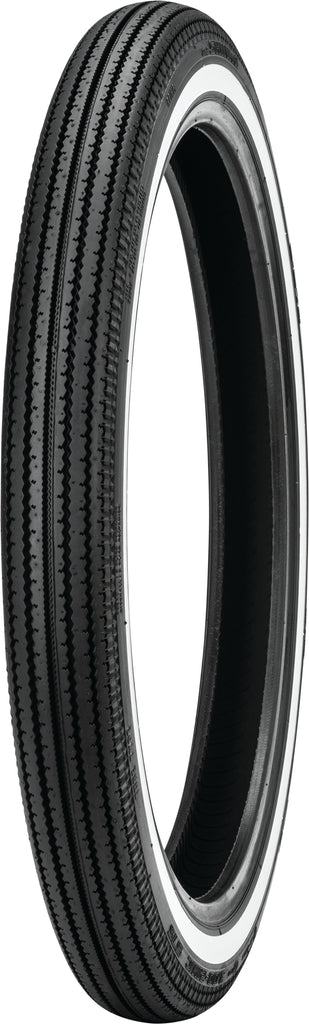 Shinko Tire 270 Super Classic front wheel bias tire, 3.00-21, 57S, suitable for vintage motorcycles, black rubber tread