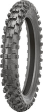 Shinko 546 Series rear motorcycle tire 100/90-19 bias tire with tread pattern, suitable for off-road and street riding.