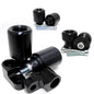 Shogun Industries Black Complete Slider Kit for body, model 71-1283, shown installed on a vehicle with black finish.