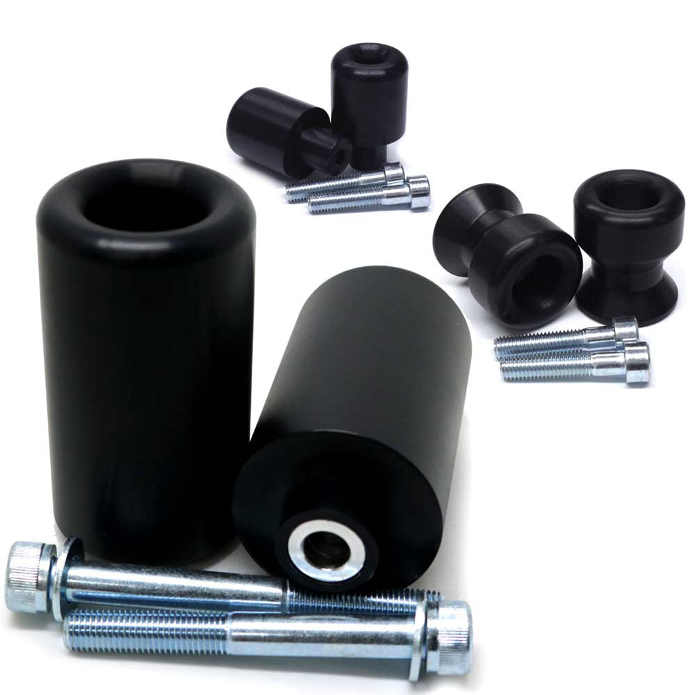 Shogun Industries Complete Slider Kit in black for body modification, featuring metal sliders and mounting hardware.