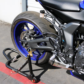 Shogun Industries Complete Slider Kit in black for Yamaha 71-1668 motorcycle body upgrade or customization.
