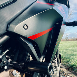 Black Shogun Industries Frame No Cut Sliders for body customization, featuring a sleek design and durable construction.