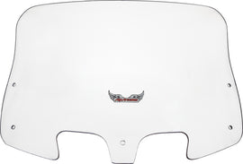 Clear 16-inch Slipstreamer windshield for Indian Chieftain 2017 and up, motorcycle windscreen with durable acrylic shield.