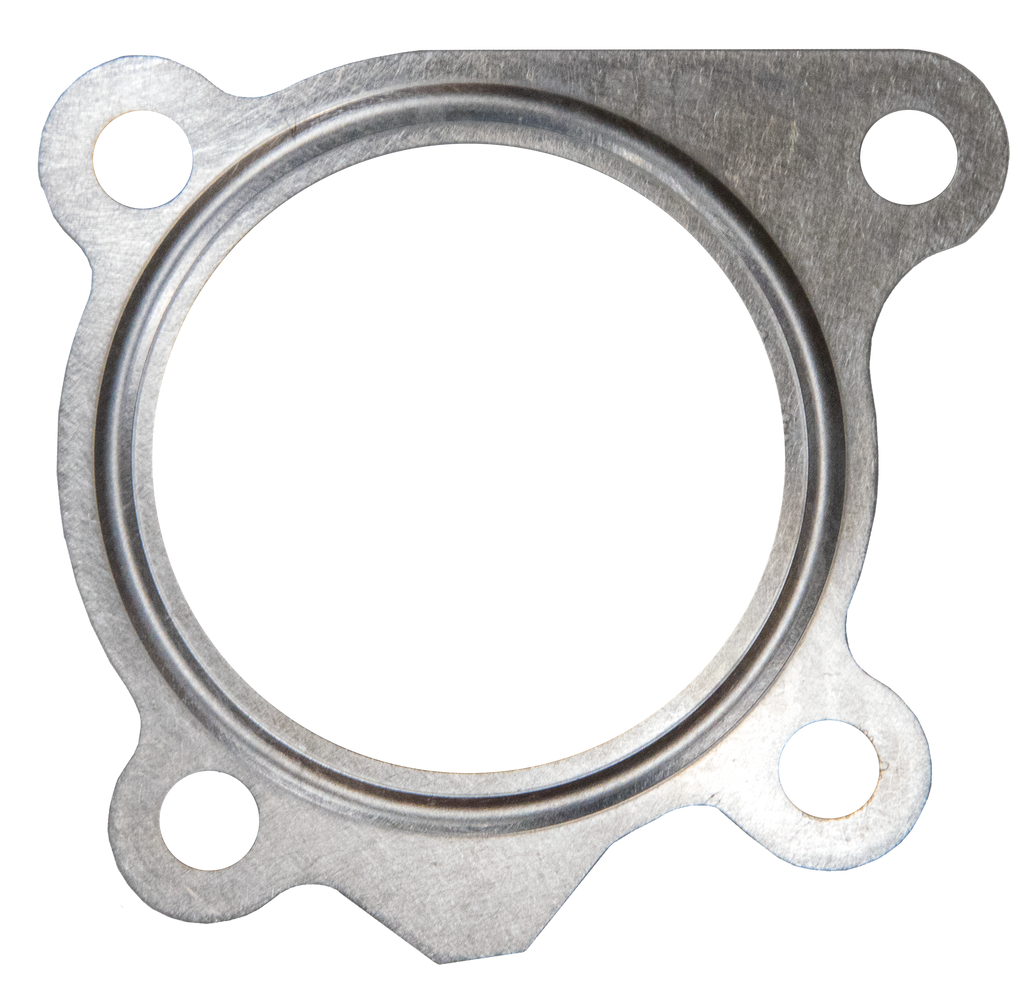 SLP Performance exhaust gasket S-D 12-54951, a new gasket seal for automotive exhaust systems, with metal and rubber components.