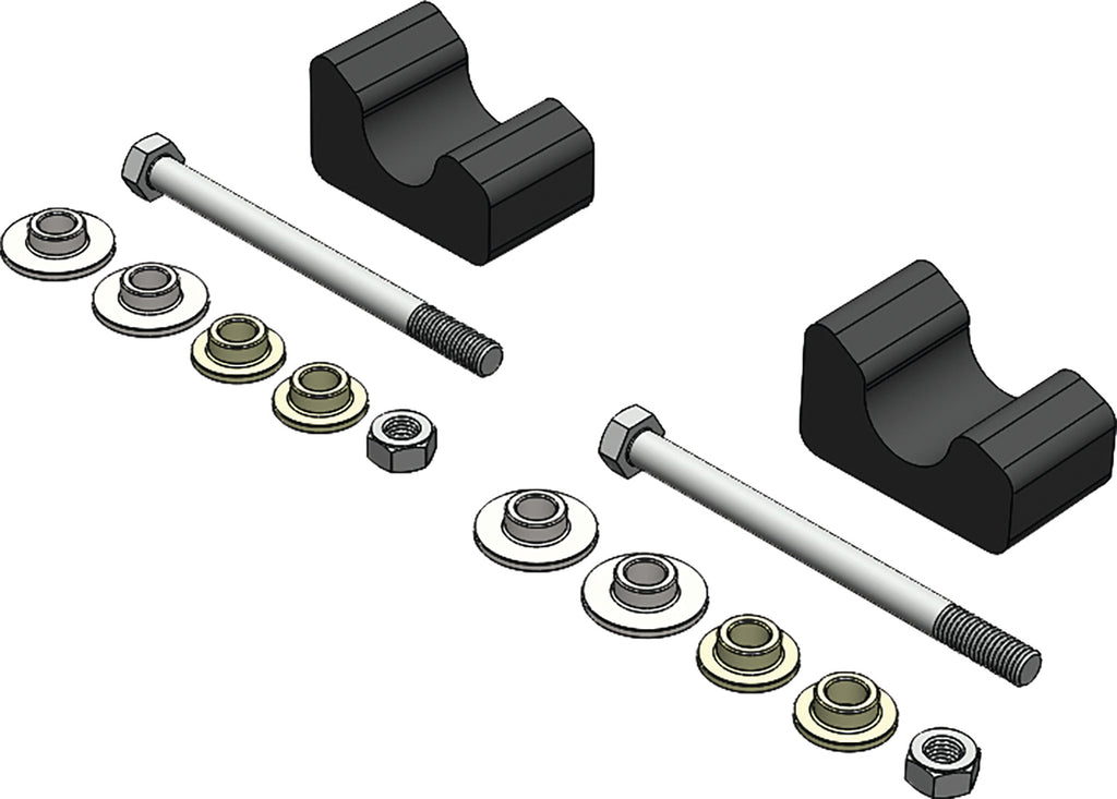 Slydog Pr/Sly Dog Mount Kit A/C HCR 10mm skis and carbide runners for snowmobile accessories by Slydog.
