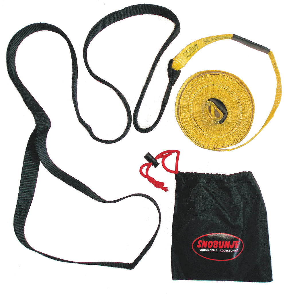 Snobunje Slick Tape Retrieval Line 29-1017 accessory with black tape and durable attachment features for fishing or outdoor use.