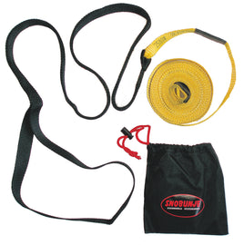 Snobunje Slick Tape Retrieval Line 29-1017 accessory with black tape and durable attachment features for fishing or outdoor use.