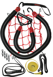 Snobunje Escape Kit 29-1030 accessories with various tools and components for bike maintenance and safety.