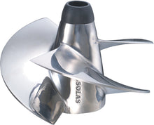 Load image into Gallery viewer, Solas Concord Impeller Yam 1200 Suv XL Ltd drive, metallic impeller with blades designed for marine propulsion.