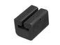 SP1 slide rail bumper for AC/YAM body, part number 54-41714, shown in a close-up view with metal components and mounting features.