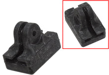 Load image into Gallery viewer, SP1 SP1 Slide Rail Bumper Pad S-D 54-41775 attached to a vehicle body component, showing the bumper pad's protective design.