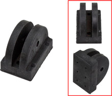 Load image into Gallery viewer, SP1 Slide Rail Bumper S-D 54-41776 mounted on vehicle body, showing its black protective design and installation details.
