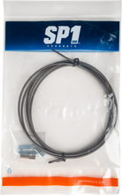 Load image into Gallery viewer, SP1 Speedo Cable Kit 70-1107 for hydraulic control lines, showing the cable and fittings for marine or vehicle use.