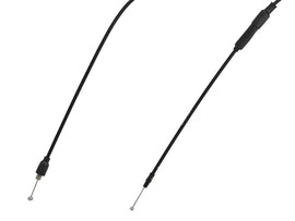 SP1 throttle cable 12-19710 for hydraulic control lines, showing the flexible cable with metal fittings on each end.