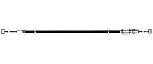 Load image into Gallery viewer, SP1 Throttle Cable for A/C systems, hydraulic control line, with metal fittings and protective casing, designed for vehicle throttle control
