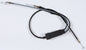 SP1 throttle cable, hydraulic control line, model 12-19607, showing the cable with metal fittings and protective sheath.