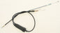 SP1 throttle cable, hydraulic control line, model 12-19608, with metal fittings and protective sheathing.