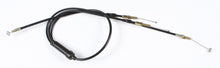 Load image into Gallery viewer, SP1 throttle cable for hydraulic control lines, featuring a durable metal and rubber construction with connectors for engine throttle control.