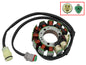SP1 electrical stator assembly S/D 44-10938 showing metal coils and electrical components on a white background.