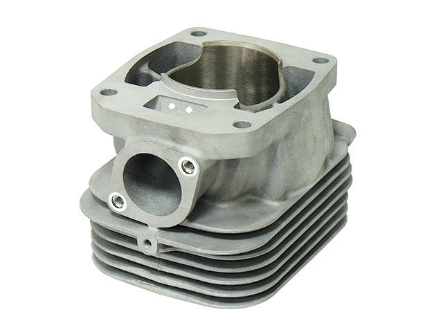 SP1 Cylinder 550 Fan Pol engine part, with black fan and polished surface, designed for SP1 engines.