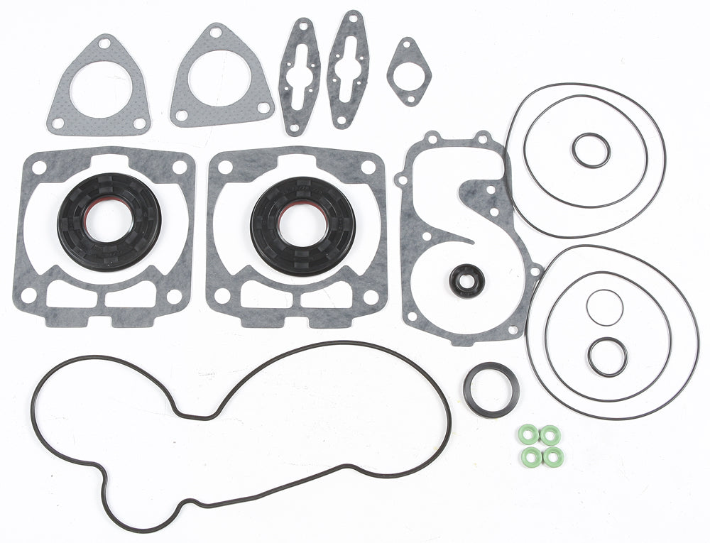 SP1 full gasket set for Pol S/M engine, featuring multiple gaskets and seals arranged on a white background.