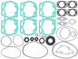 SP1 full gasket set S-D 123-15017 with multiple gaskets and seals for engine repair, displayed on a clean background