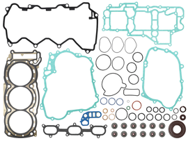 SP1 full gasket set S-D 123-15018 showing multiple rubber and metal gaskets for engine sealing applications