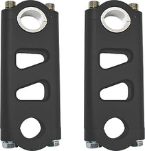 Load image into Gallery viewer, SP1 4-inch fixed height tech riser for hand controls, shown with mounting and adjustment features.