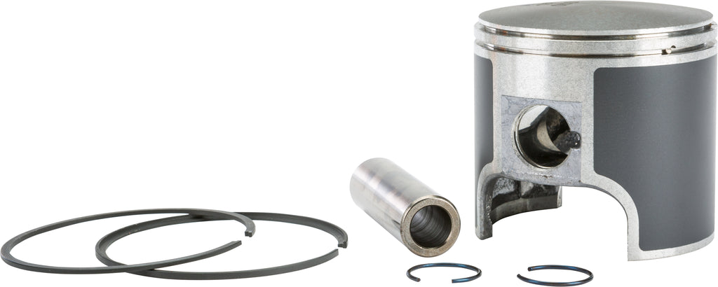 SP1 SP1 Piston T-Moly S-D 54-761P2 piston kit with metal components and piston rings, detailed view of engine parts.